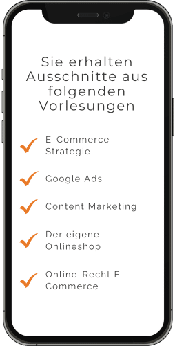 Gastzugang Vorlesungen E-Commerce